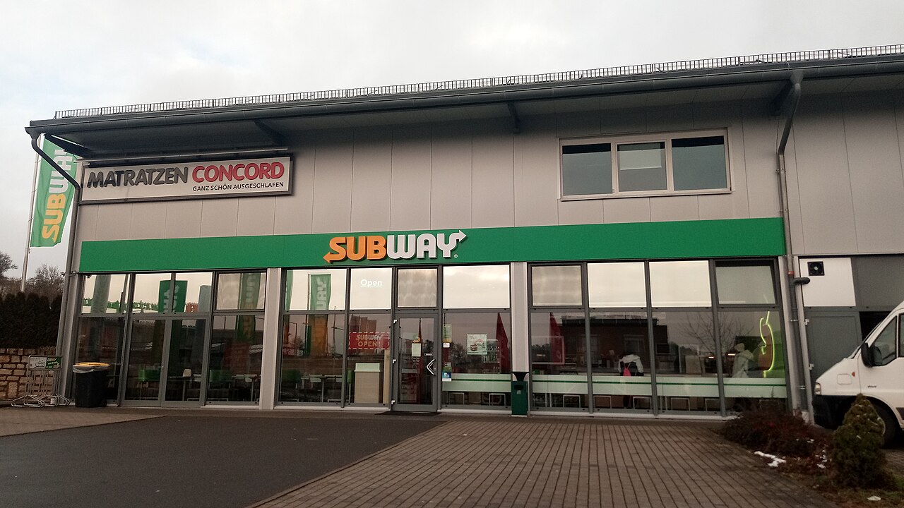 Subway Buchen (Subway Schnellrestaurant in Buchen) im Dezember 2021