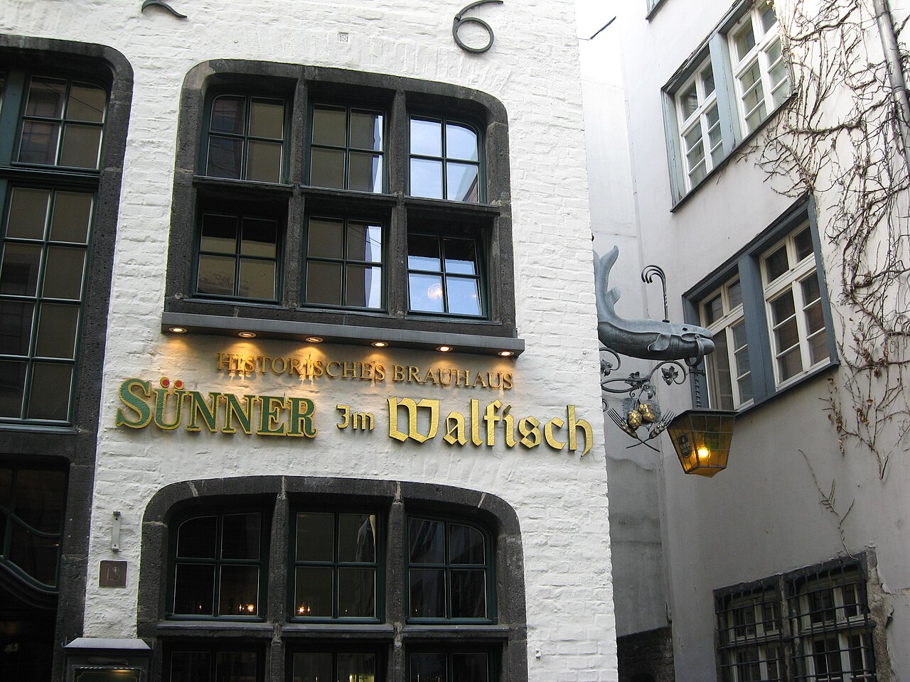 Brauhaus Sünner im Walfisch (Köln, Altstadt) Datum: 12