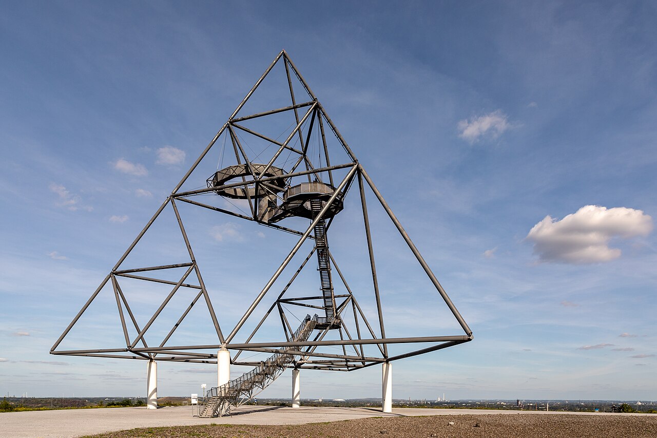 Tetrahedron in Bottrop , North Rhine-Westphalia , Germany