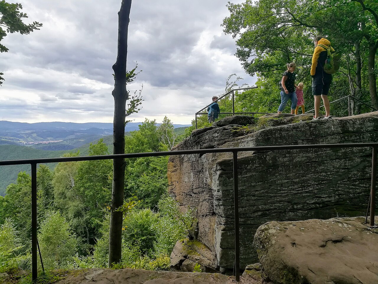 Teufelskanzel im Eichsfeld (Nordthüringen)