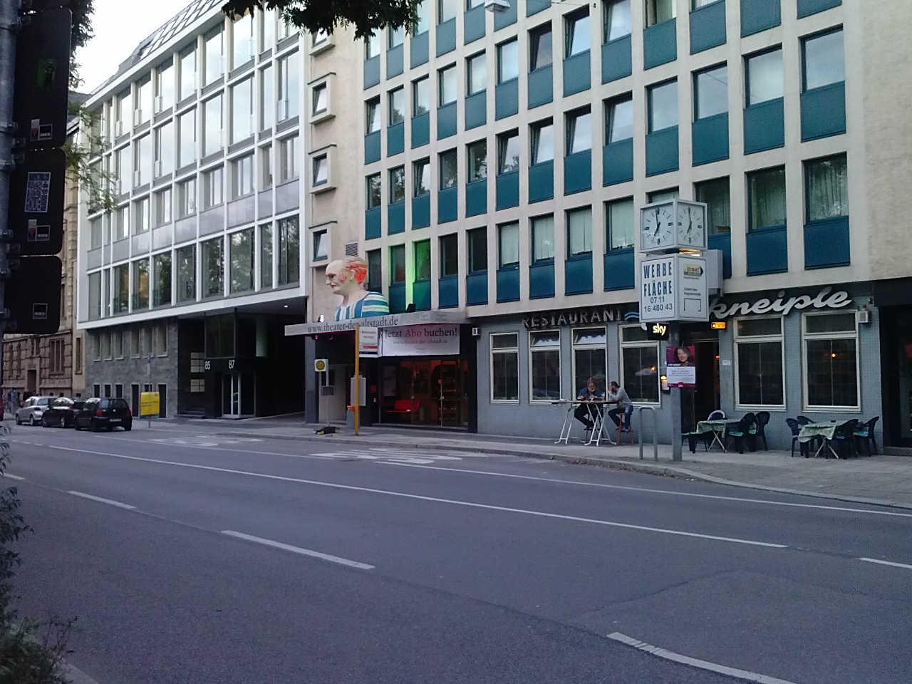 Das Theater der Altstadt in der Rotebühlstraße in Stuttgart