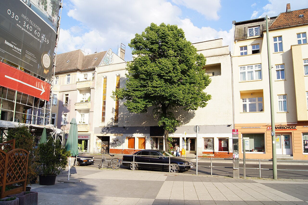The former cinema "Delphi" in Berlin-Weissensee, Germany