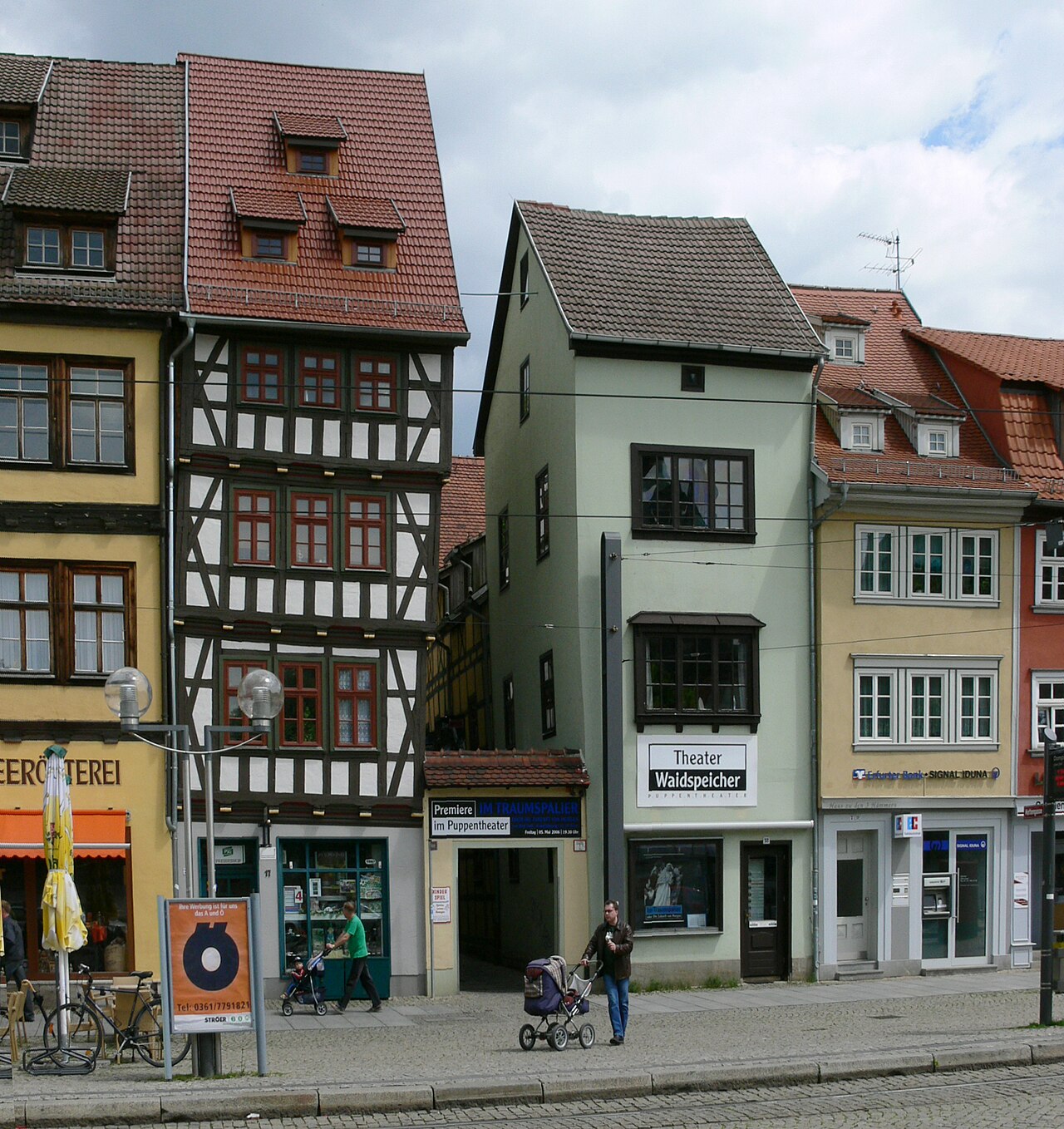 Durchgang zur Mettengasse vom Domplatz aus gesehen