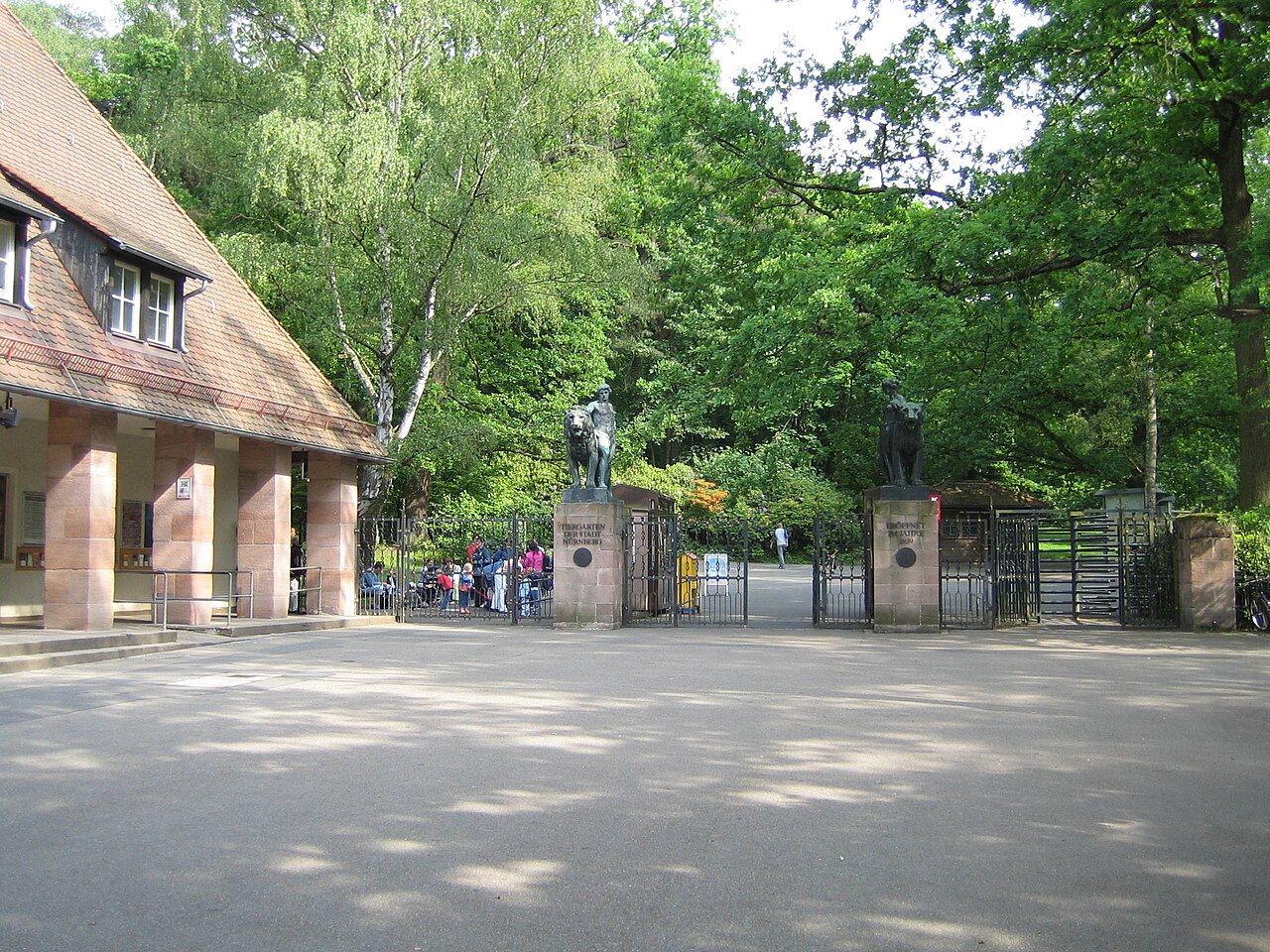 Eingang Tiergarten Nürnberg