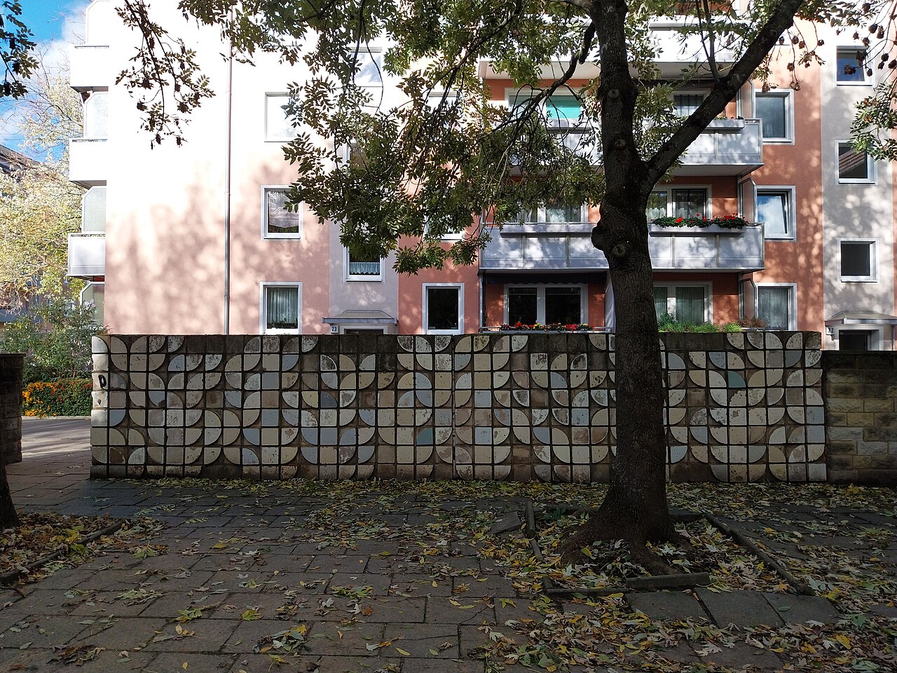 Trennwand grün (Gertraude Pohl)