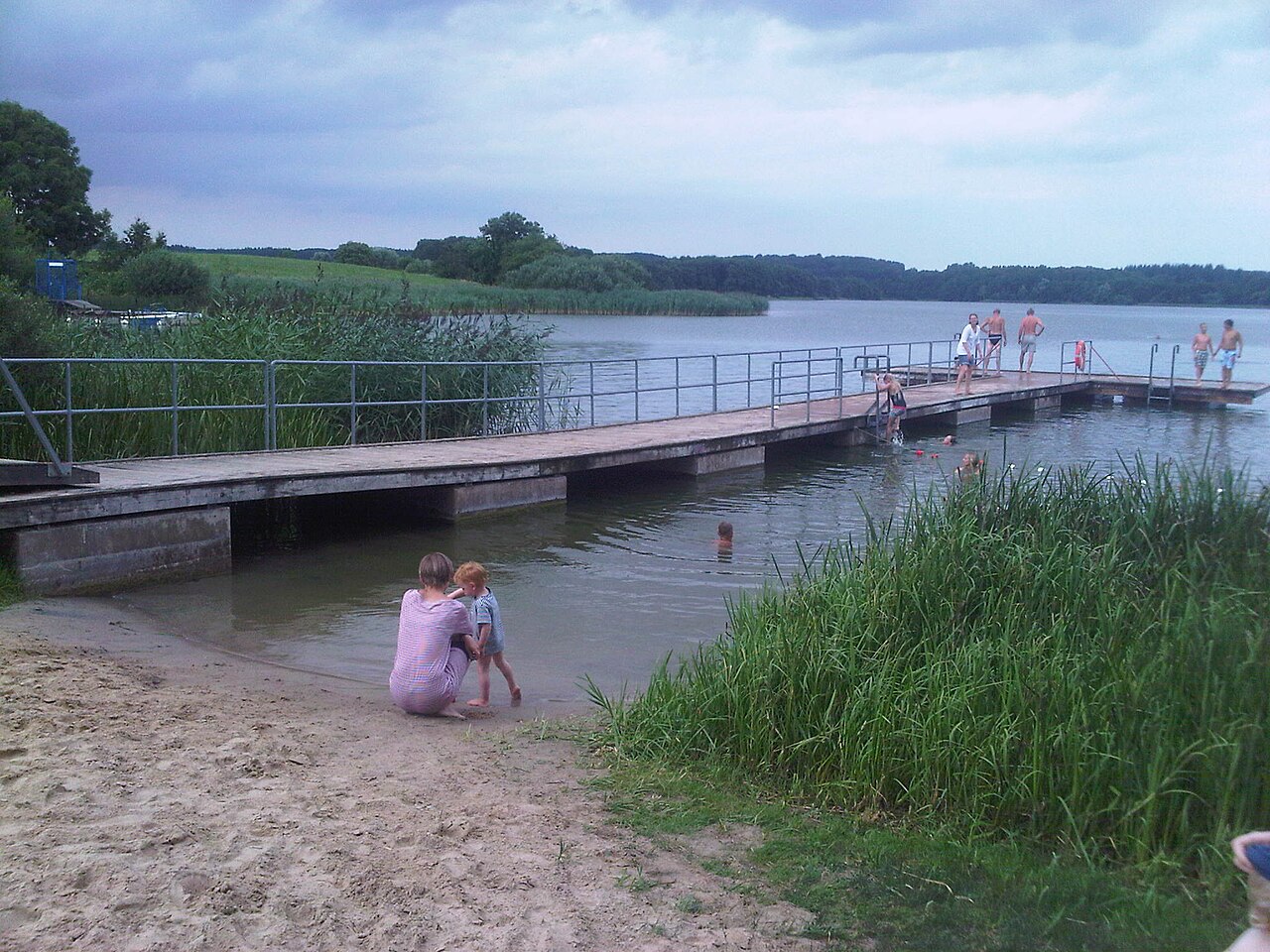 Badestelle in Tressow