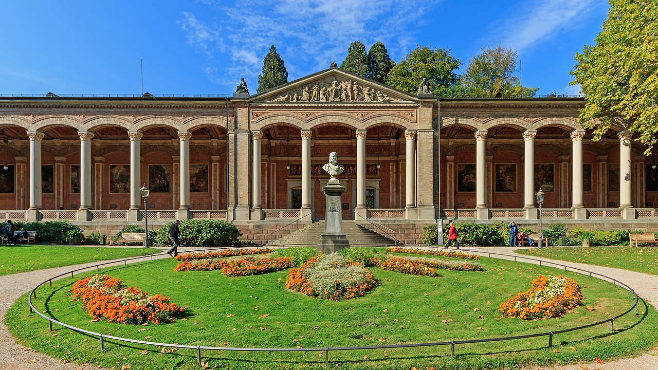 The pump house in Baden-Baden (BW, Germany)