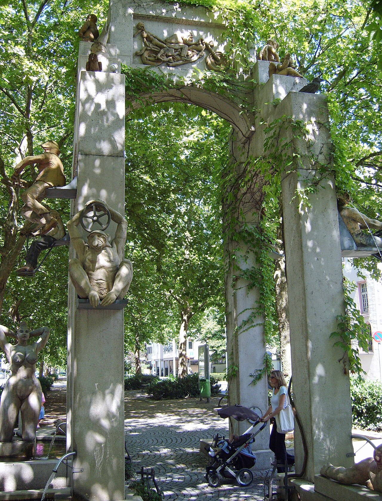 Konstanz Laubebrunnen Camera location 47° 39′ 46