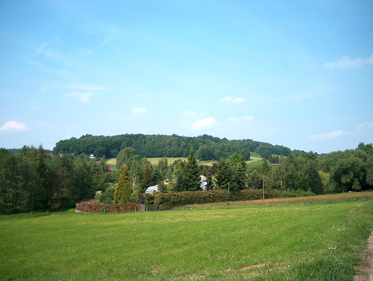 Tröbigauer Berg aus südlicher Richtung