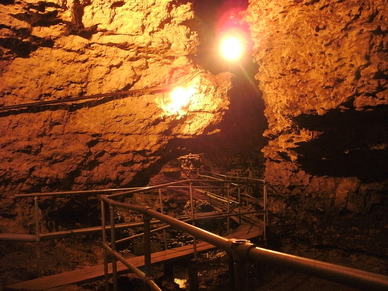 Tschamberhöhle, a show cave in Rheinfelden (Baden) , Germany