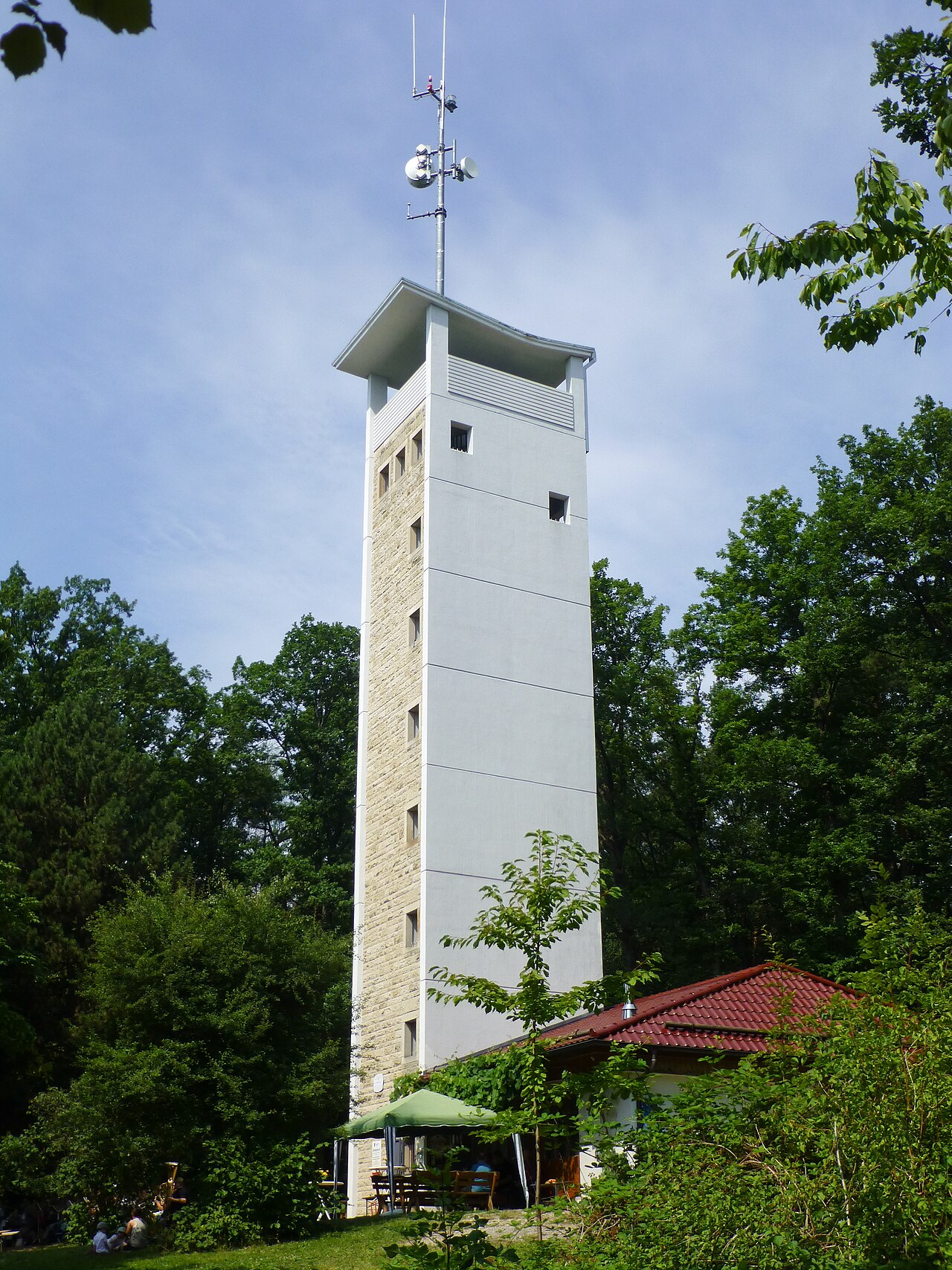 Uhlbergturm südlich von Plattenhardt