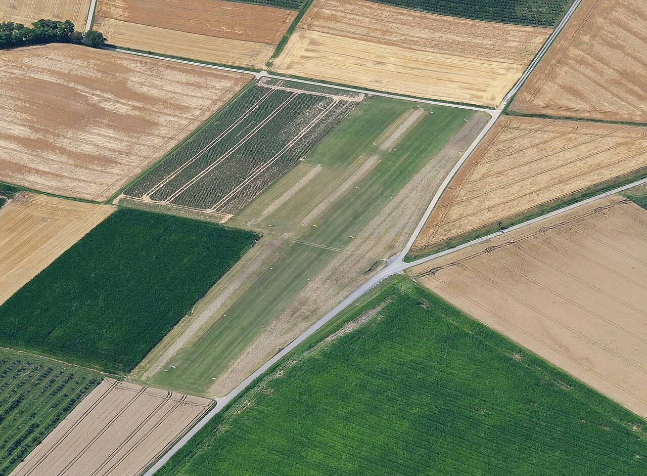 Aerial image of the Schwaigern-Stetten airfield