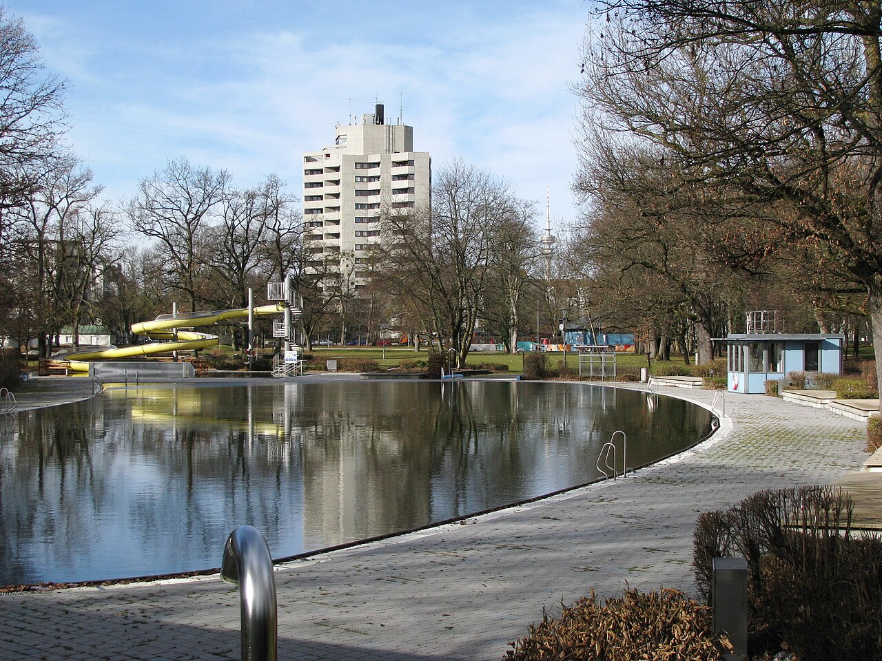 Ungererbad im Winter