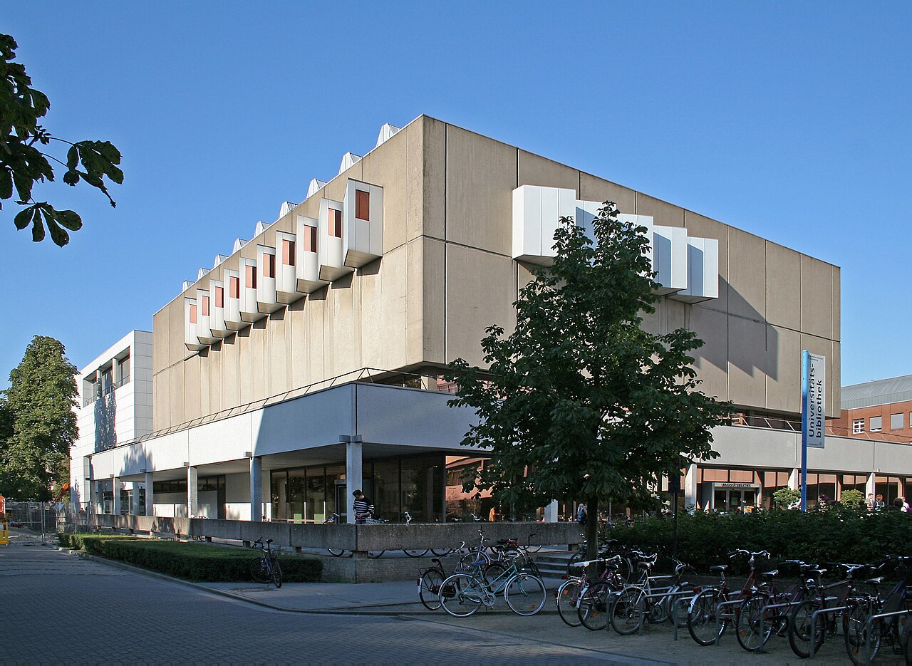 Braunschweig : TU Bibliothek, Architektː Friedrich Wilhelm Kraemer (1970)