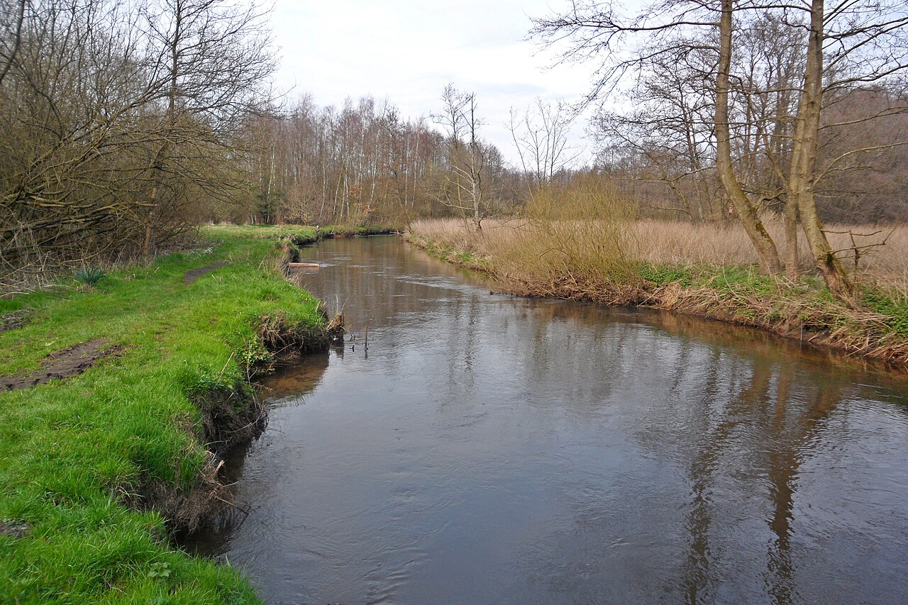 River Este south of Buxtehude, close to Nindorf