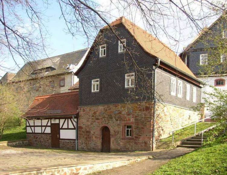 Das Zollhaus am unteren Stadttor in Geithain