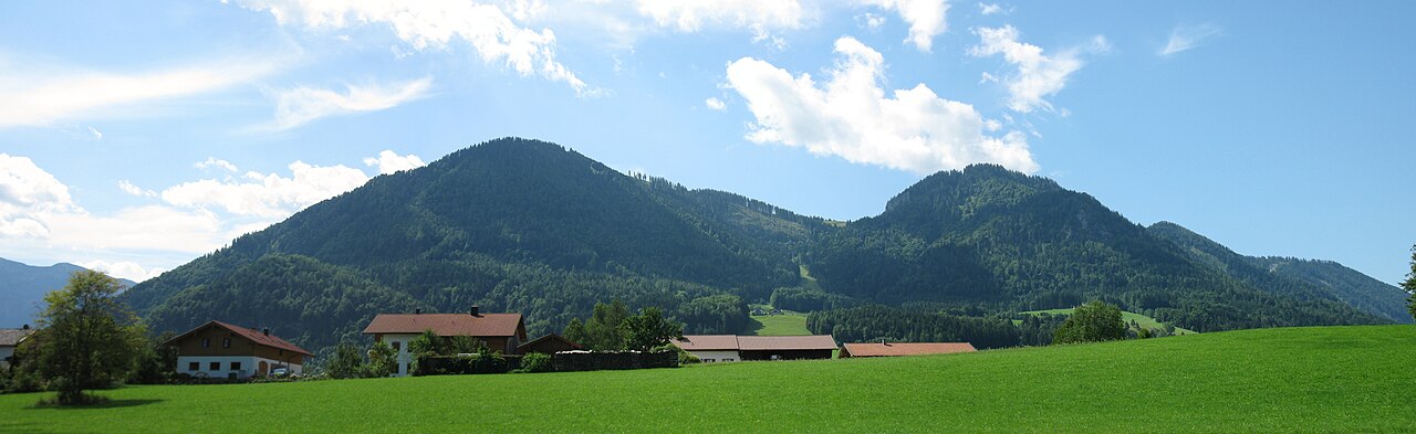 Blick von Ruhpolding auf den Unternberg