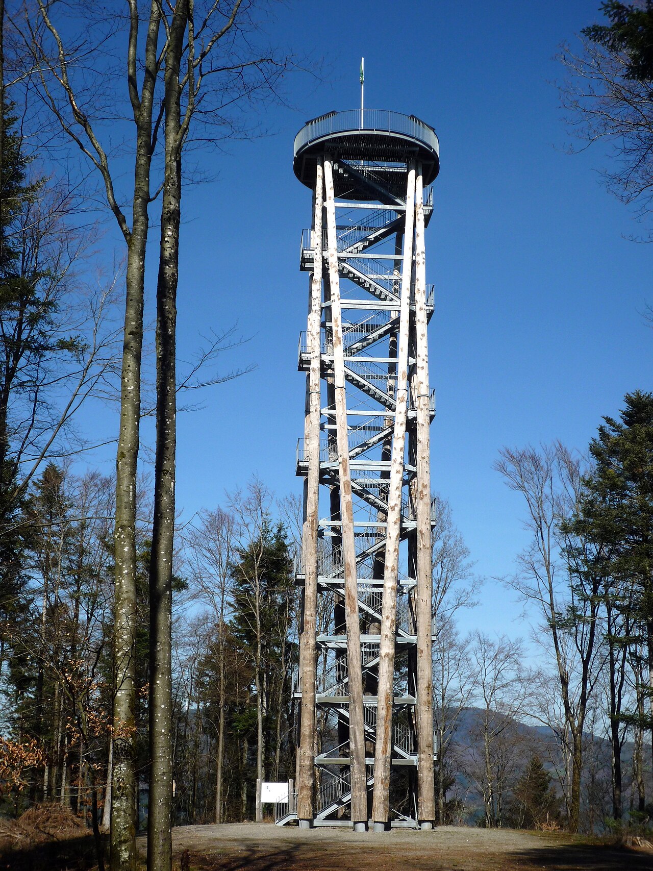 Urenkopfturm, Aussichtsturm auf dem Urenkopf in Haslach im Kinzigtal