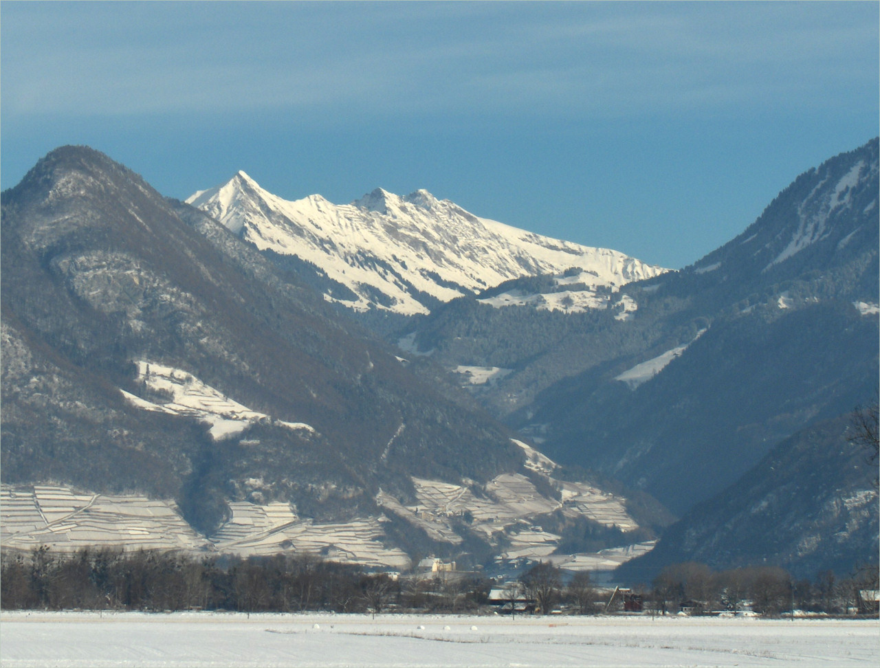 View in direction of the communes of the Ormont-Dessous and Ormont-Dessus