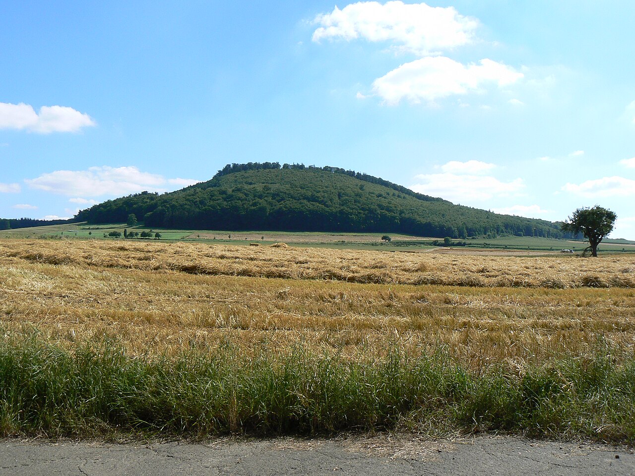 Der Veitskopf nahe Wassenach in der Eifel