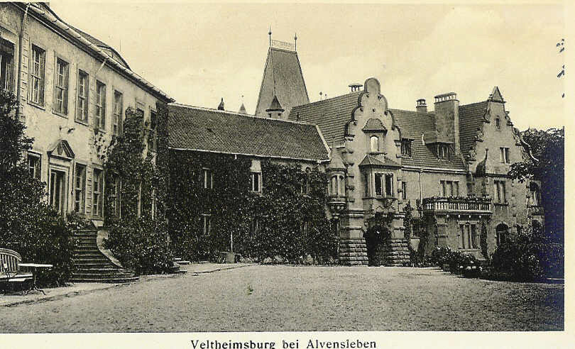 Veltheimsburg Postkarte