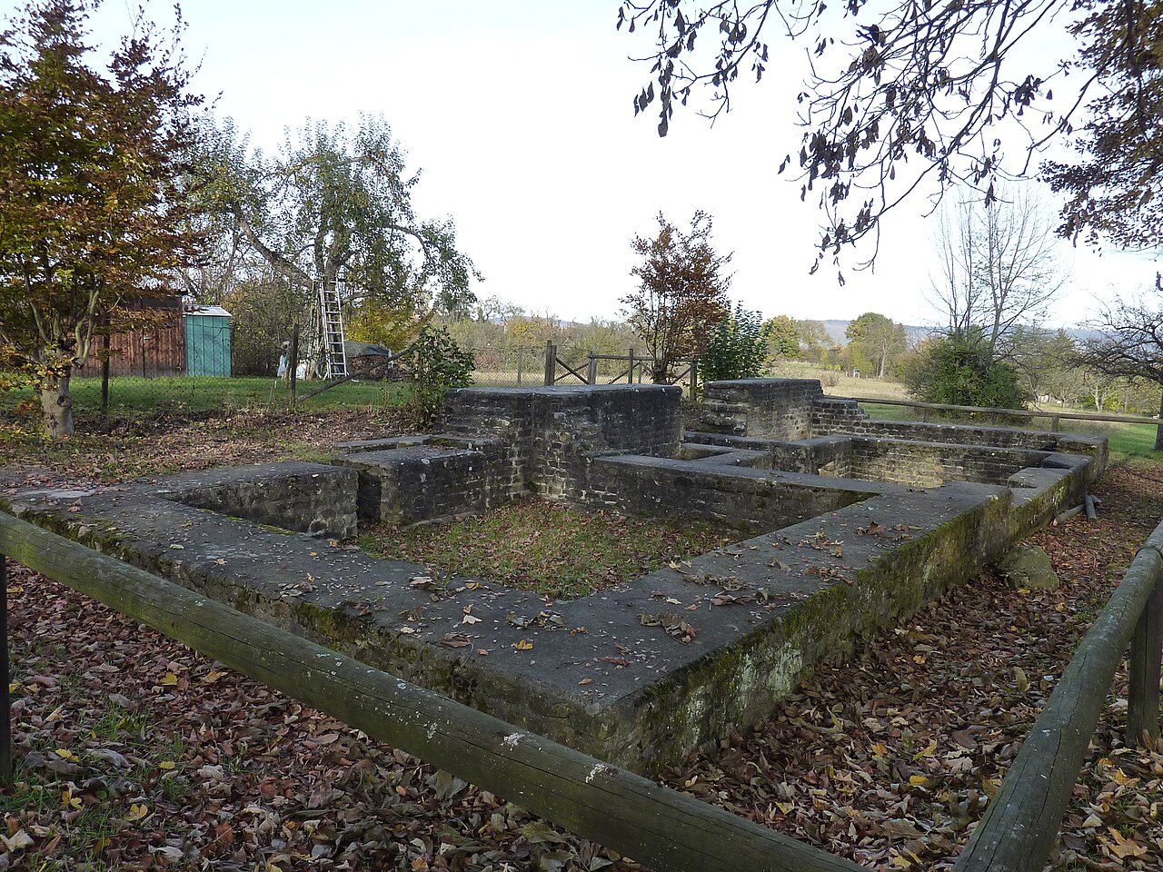 Reste der Villa rustica bei Rommelshausen
