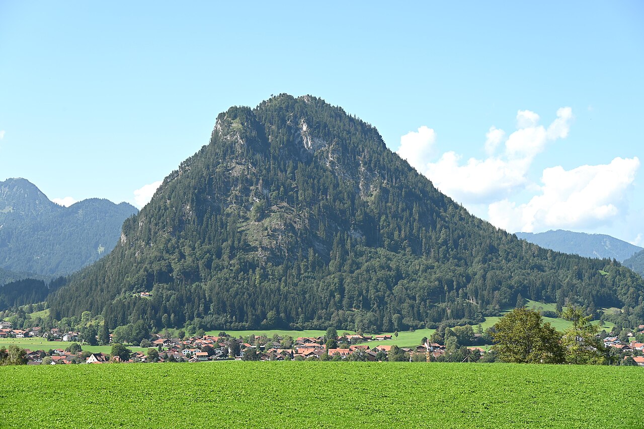 Pfronten und Vorderer Kienberg, Blick von Osten