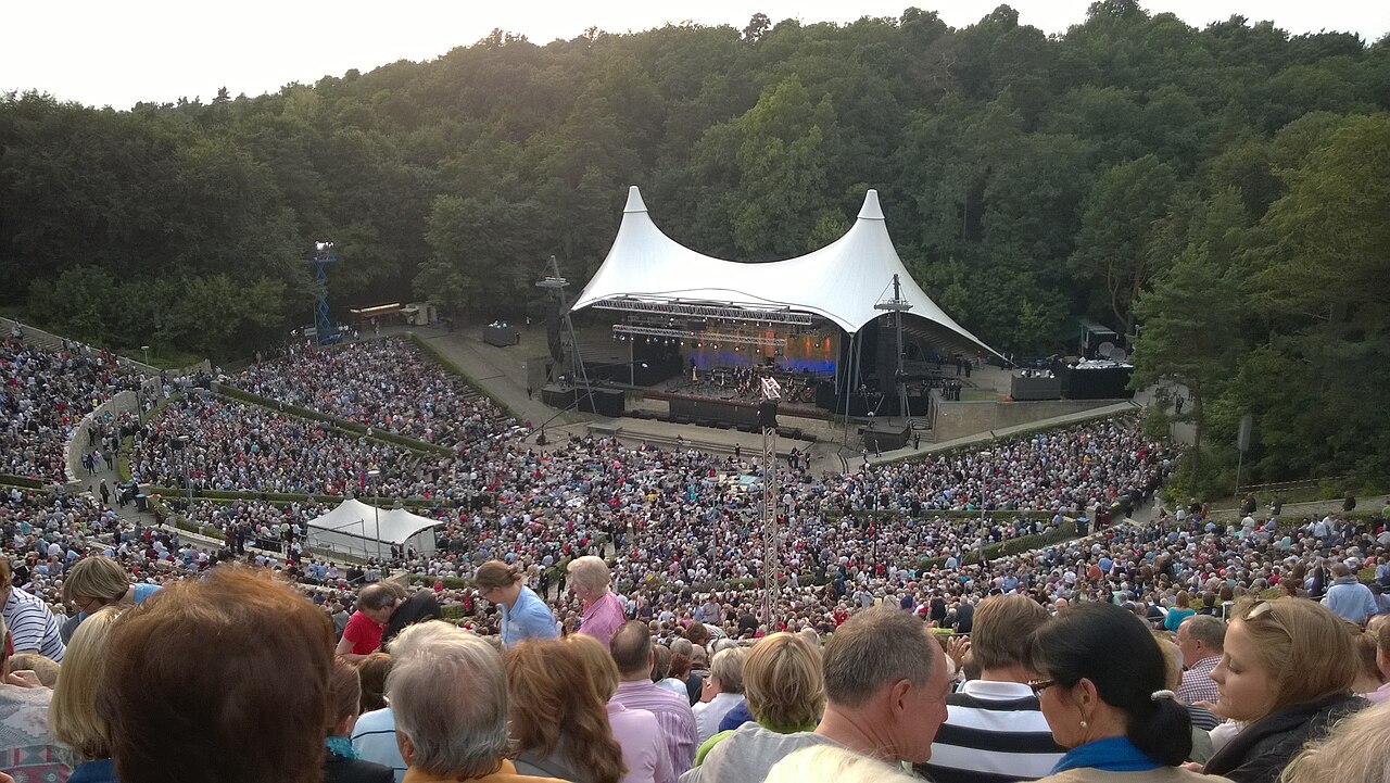 Waldbühne before a Berliner Philharmoniker concert