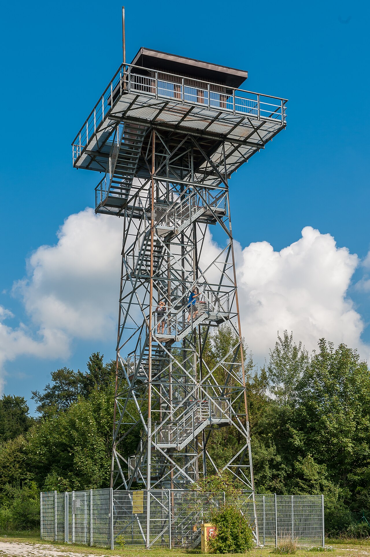 Waldgreutturm im Gutsbezirk Münsingen, Baden-Württemberg