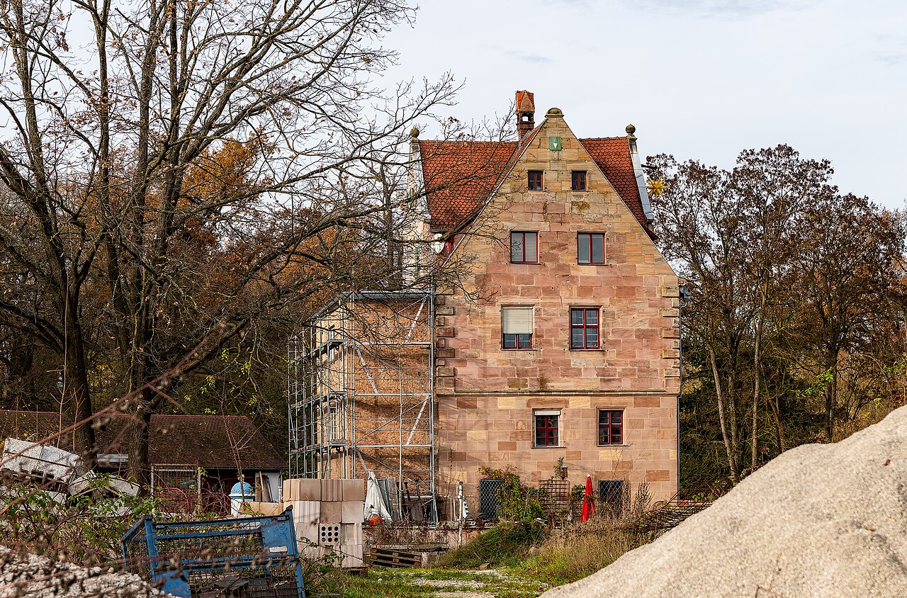 Nürnberg: Waldstromer-Schösschen, von Osten