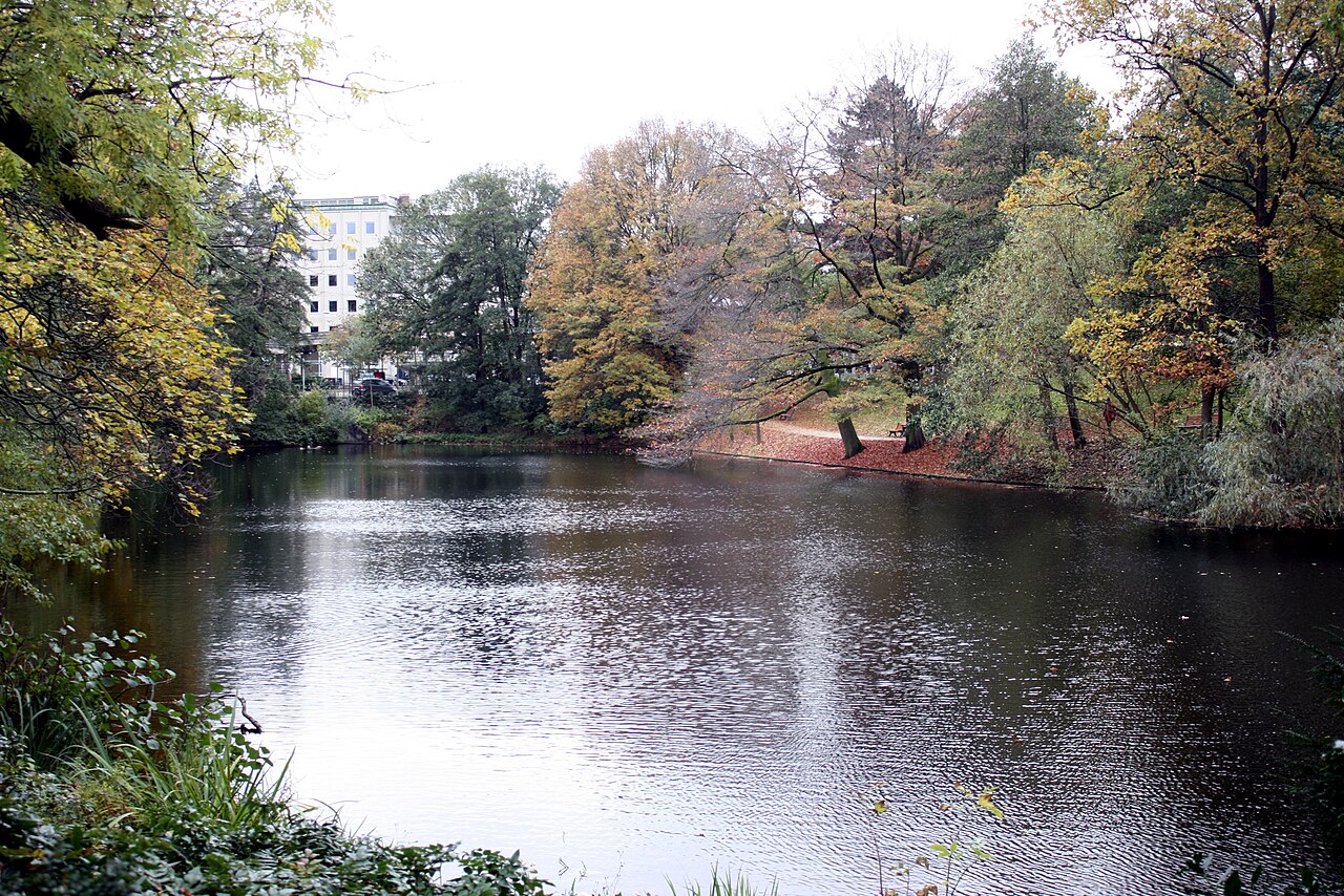 Bremen, water moat of the ancient defence system