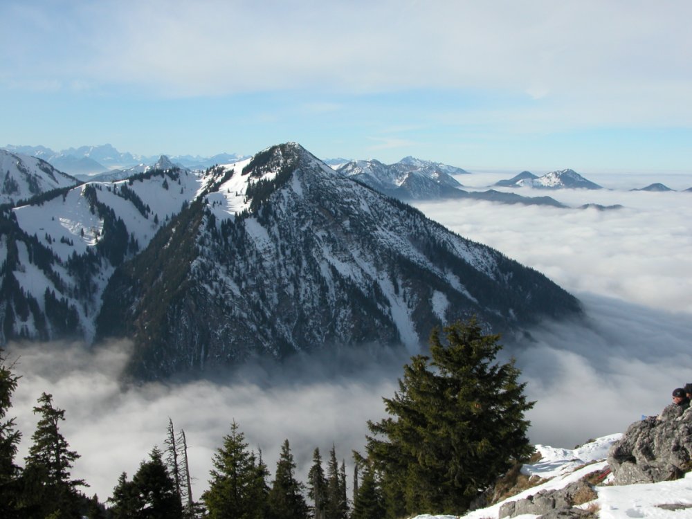 Blick auf den Wallberg