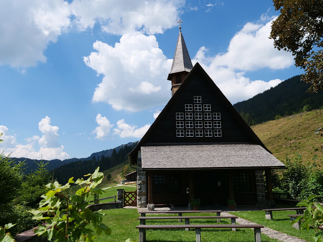 Wallfahrtskapelle Maria Hilf, Ahorn