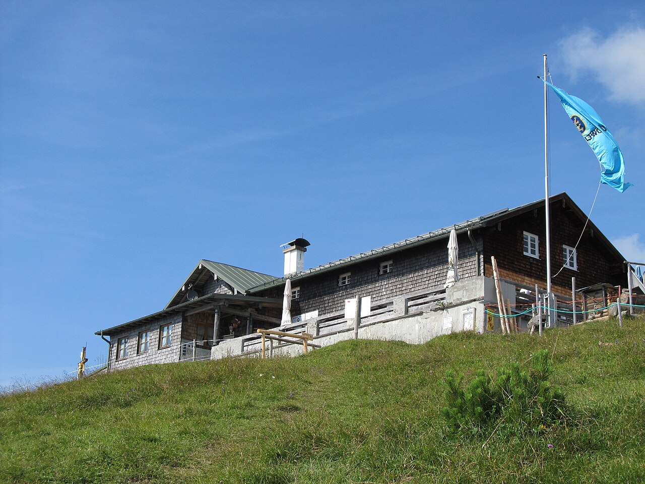 Das Wankhaus von Süden