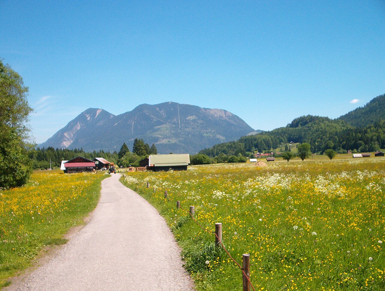 Description: Photo of montain Wank Source: Own photography, Mai 2005 Author: Stephan Baum Licence: GNU FDL