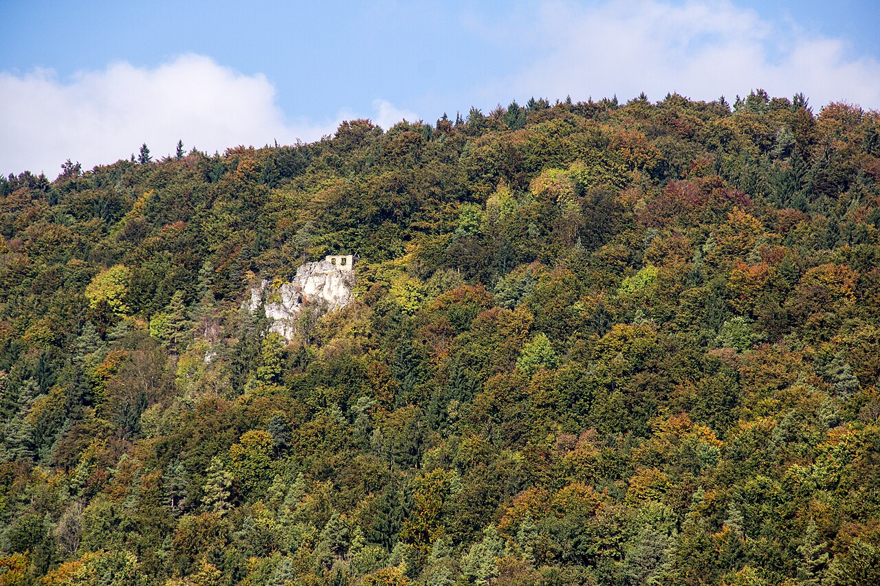 Wasserbergfelsen, Kapuzinersessel, Geotop, Felsnadel, Happurg