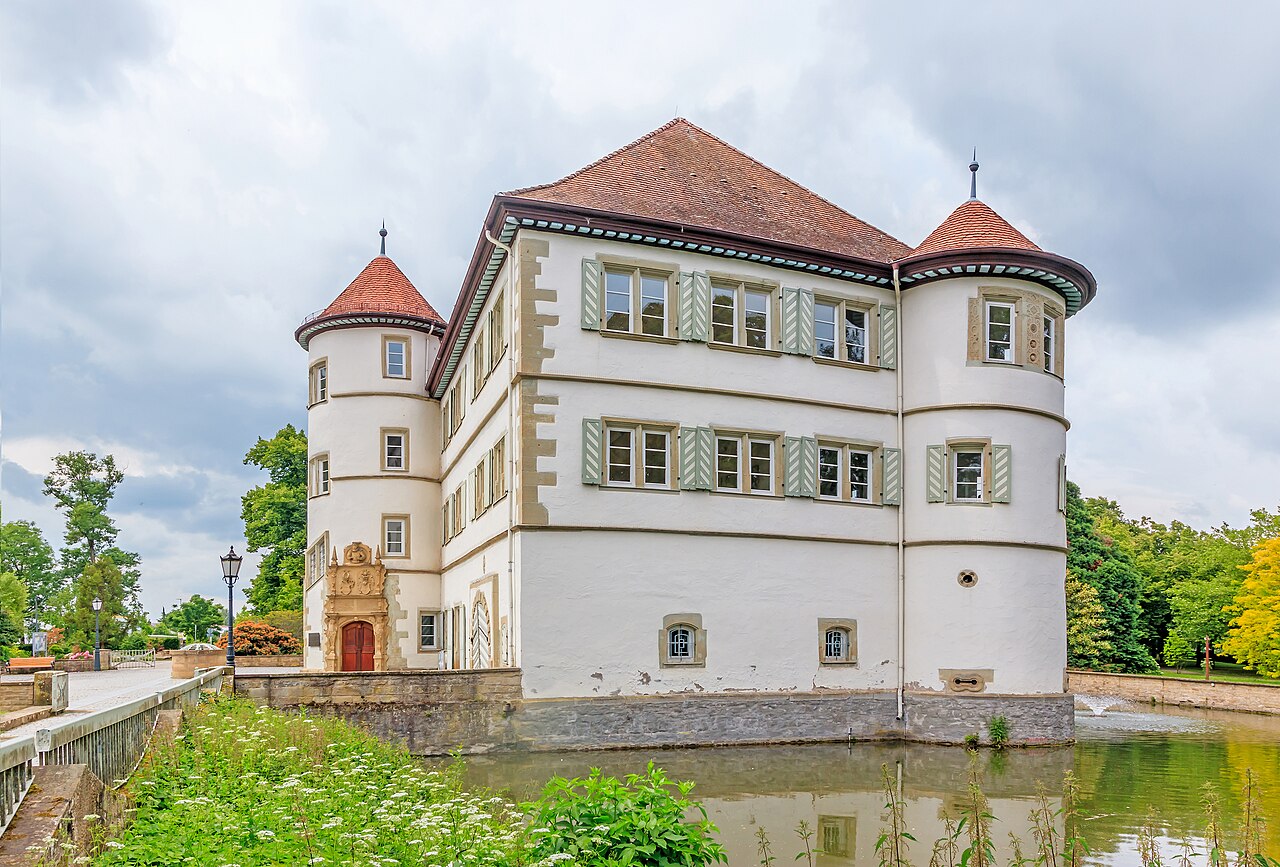 Water castle Bad Rappenau , Baden-Württemberg , Germany