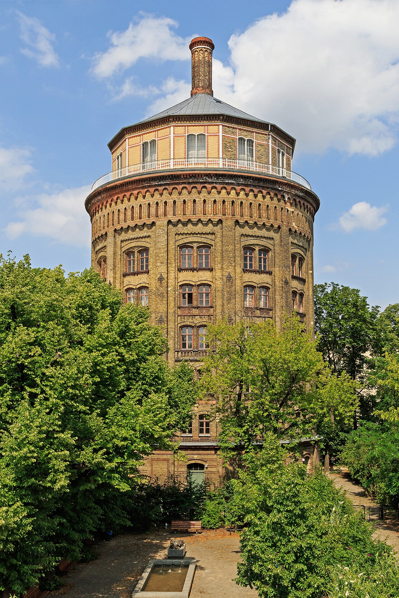 Former water tower in Prenzlauer Berg, Berlin