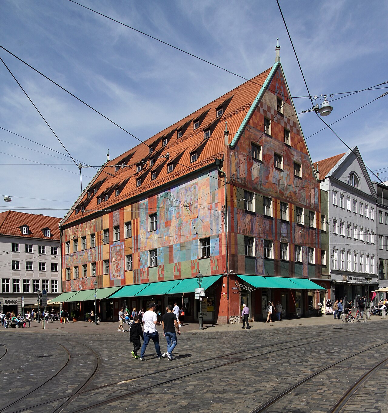 House of the weavers in Augsburg