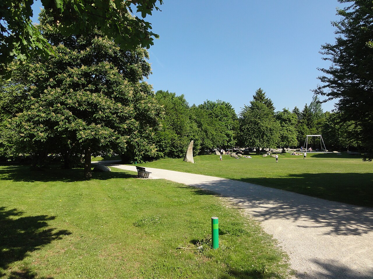 Munich , Germany — Weißenseepark