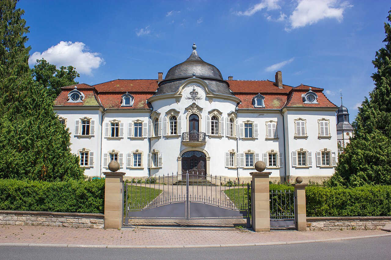 Weißes Schloss (White castle) in Jagsthausen