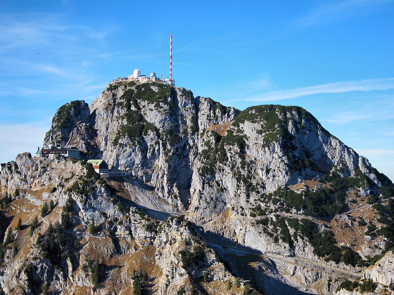 Wendelstein from the south (as seen from the nearby Lacherspitze)