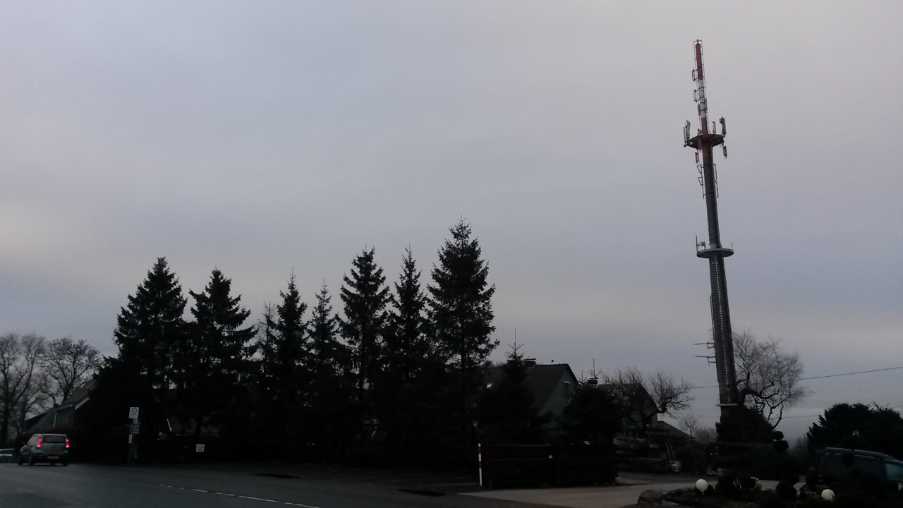 Der Wengeberg in Breckerfeld, der höchste Punkt des Ennepe-Ruhr-Kreises (NRW)