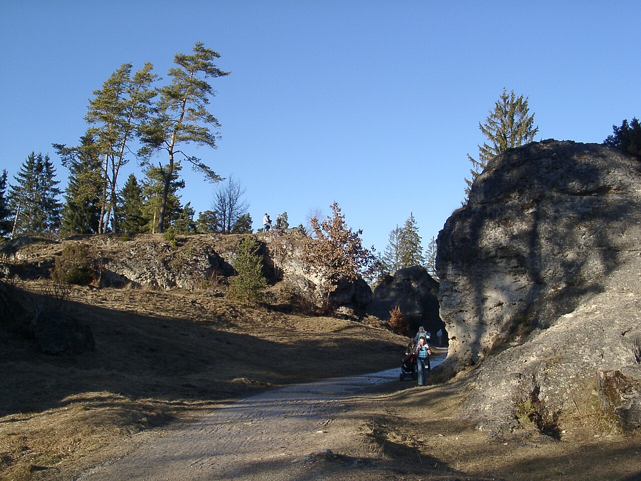 Felsenmeer Wental im Naturschutzgebiet „Wental mit Seitentälern und Feldinsel Klösterle“