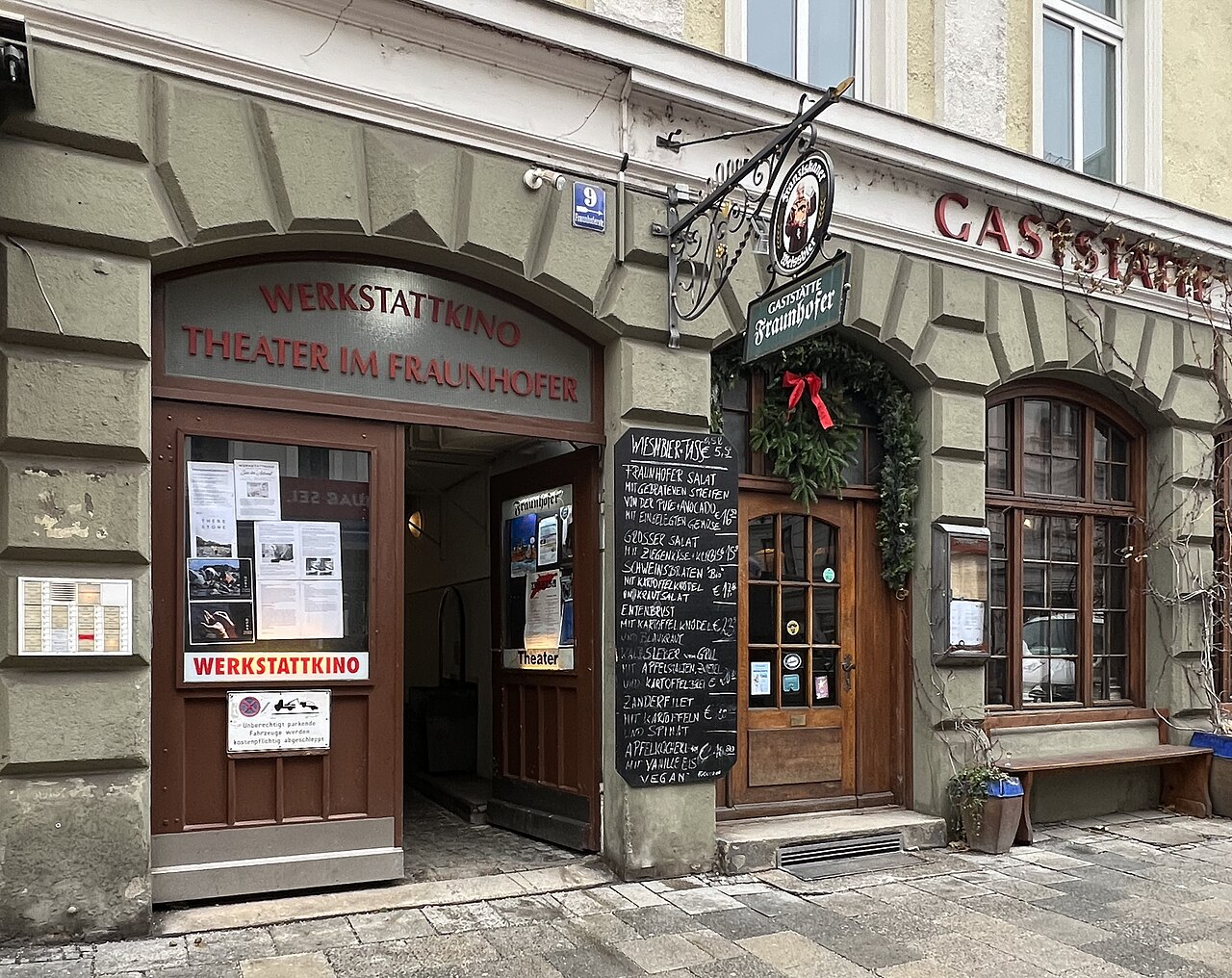 Werkstattkino, Theater im Faunhofer in der Fraunhoferstraße 9 in München
