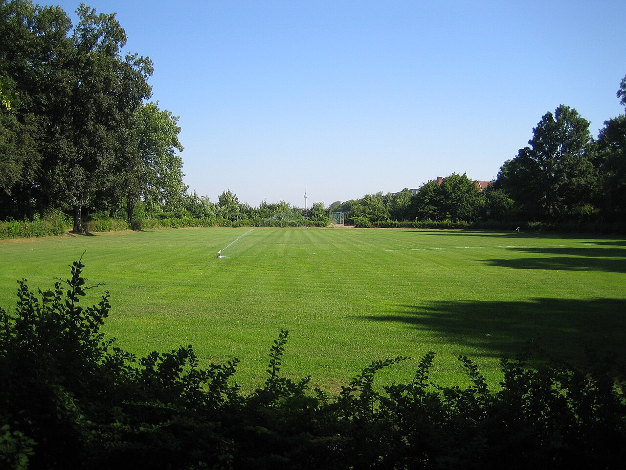 Playing field in the Werner-Seelenbinder-Sportpark