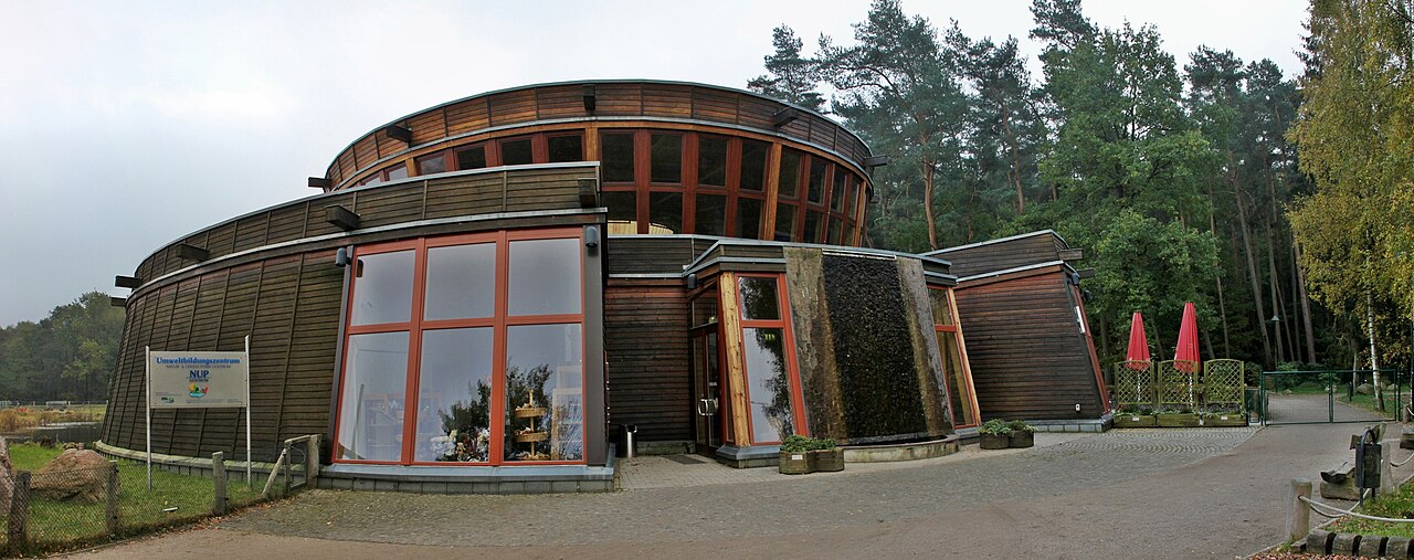 Güstrow : this image shows the environmental education centre in the Nature and Environment Park