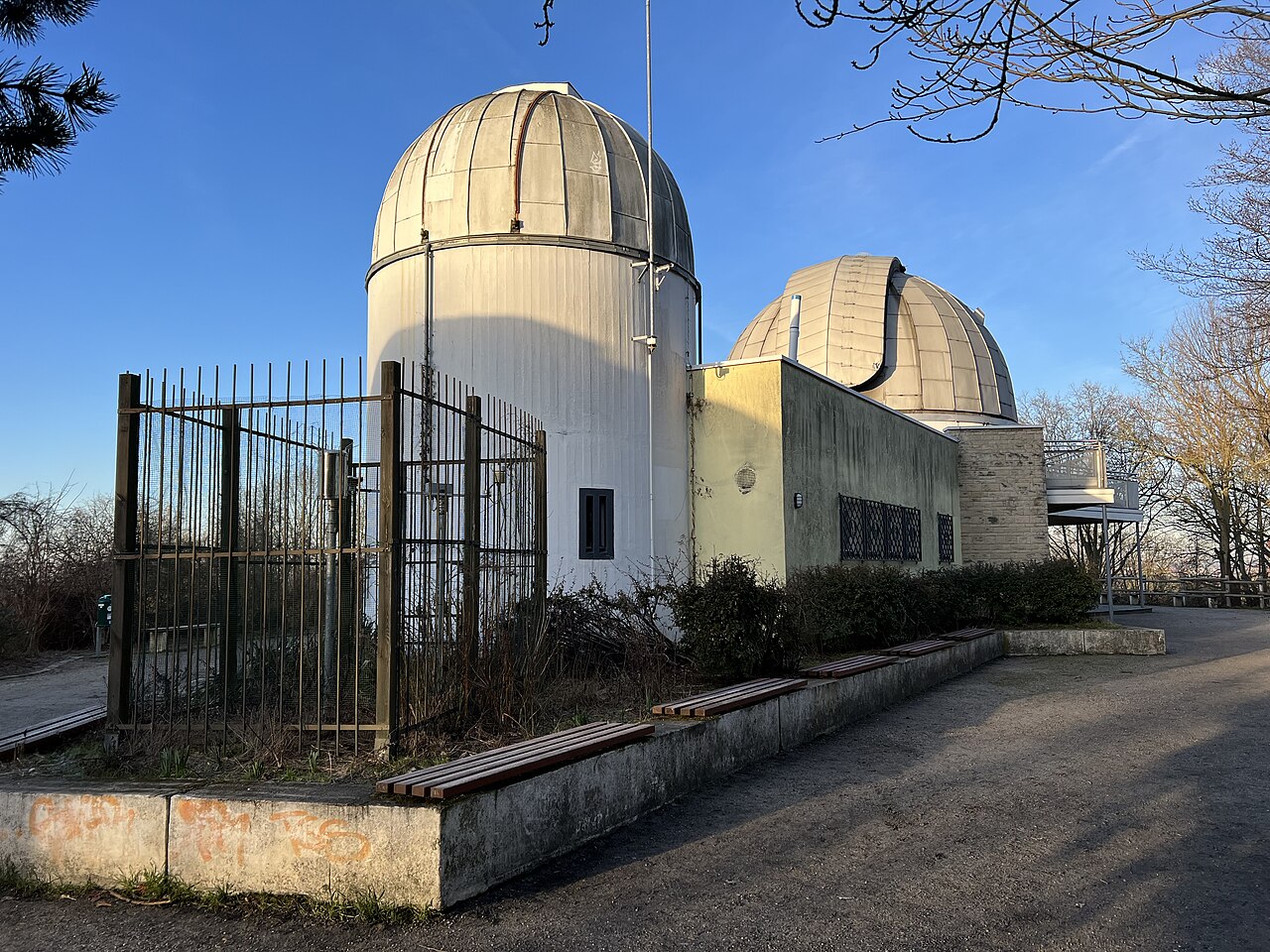 Wilhelm Foerster Observatory on the Insulaner in Berlin-Schöneberg