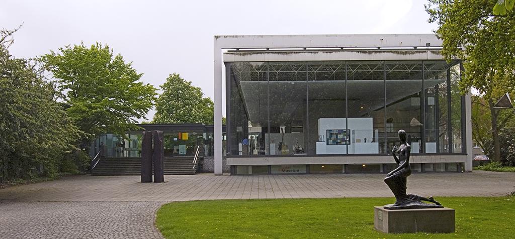 Lehmbruck-Museum, Eingang