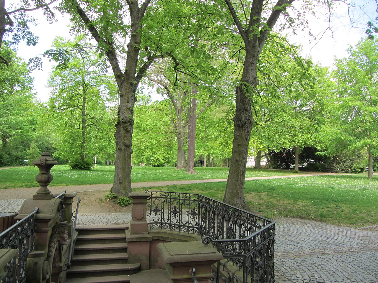 Der Wilhemspark in Bad Soden Taunus